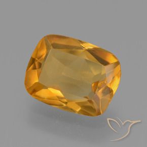 Citrino Arancio Medio naturale da 2.27 ct, Cuscino, VVS-VS