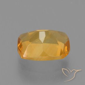Citrino Arancio intenso-OroG naturale da 1.54 ct, Cuscino, VVS-VS