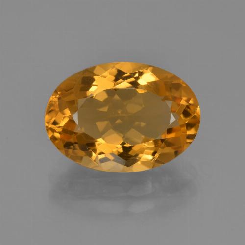 Citrino Oro naturale da 4.68 ct, Taglio ovale, VVS-VS