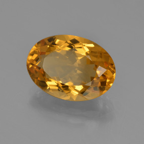 Citrino Oro naturale da 4.68 ct, Taglio ovale, VVS-VS