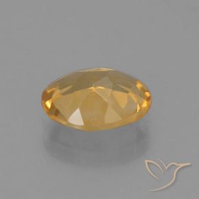 Citrino Arancio-Oro naturale da 2.12 ct, Ovale, VVS-VS