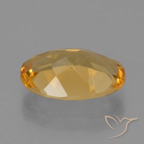 Citrino Arancio Dorato Profondo naturale da 2.75 ct, Ovale, VVS-VS
