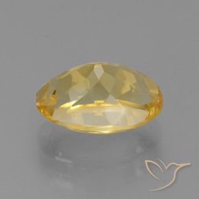 Citrino Dorato naturale da 4.56 ct, Ovale, VVS-VS