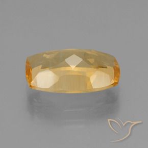 Citrino Arancio Dorato Profondo naturale da 3.56 ct, Cuscino, VVS-VS