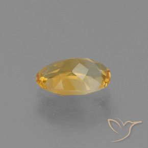 Citrino Arancio-Oro naturale da 2.09 ct, Ovale, VVS-VS