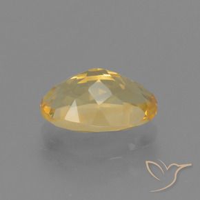 Citrino Dorato medio naturale da 3.22 ct, Ovale, VVS-VS