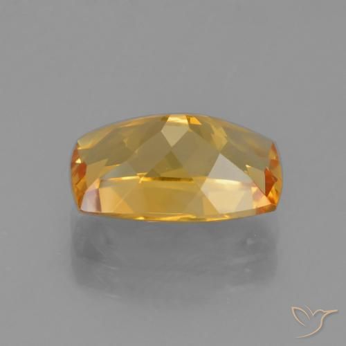Citrino Arancio intenso-OroG naturale da 2.55 ct, Cuscino, VVS-VS