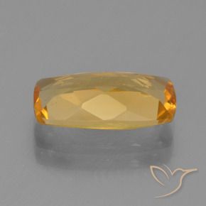 Citrino Arancio Scuro-Oro naturale da 2.53 ct, Cuscino, VVS-VS