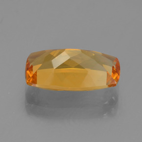 Citrino naturale oro da 2,64 ct, taglio a cuscino, VVS-VS