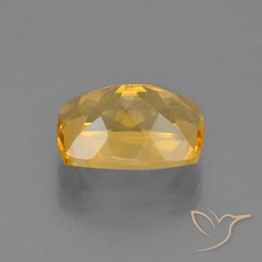 Citrino Arancio Scuro-Oro naturale da 2.65 ct, Cuscino, VVS-VS