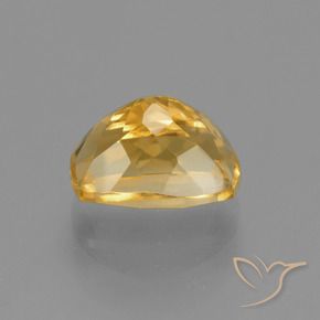 Citrino Arancio medio-chiaro-oroG naturale da 2.53 ct, Cuscino, VVS-VS