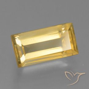 Citrino Oro medio naturale da 2.10 ct, Taglio a baguette, VS