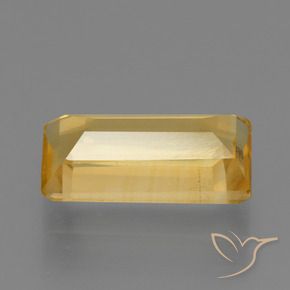 Citrino Oro naturale da 1.40 ct, Taglio a baguette, VS