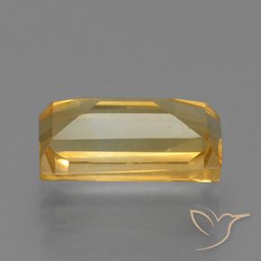 Citrino Arancio-Oro naturale da 1.79 ct, Taglio a baguette, VS