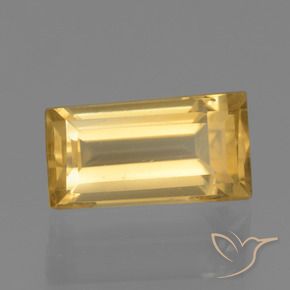 Citrino Oro naturale da 1.90 ct, Taglio a baguette, VS