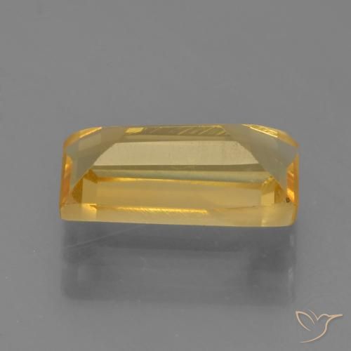 Citrino Oro brillante naturale da 1.49 ct, Taglio a baguette, VVS-VS