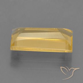 Citrino Oro brillante naturale da 2.50 ct, Taglio a baguette, VS