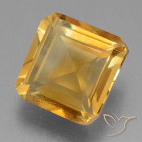 Citrino Arancio intenso-OroG naturale da 2.56 ct, Ottagonale / Taglio smeraldo, VS