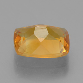 Citrino naturale dorato da 1,94 ct, taglio a cuscino, VS