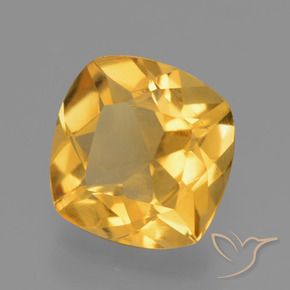 Citrino Arancio Dorato Profondo naturale da 1.75 ct, Cuscino, VS