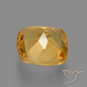 Citrino Arancio Dorato Profondo naturale da 1.53 ct, Cuscino, VS