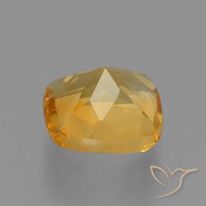 Citrino Arancio Dorato Profondo naturale da 1.53 ct, Cuscino, VS