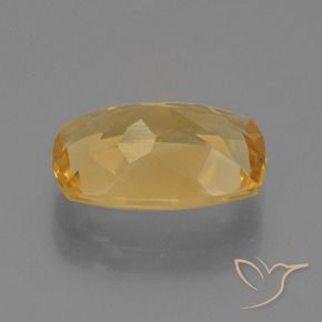 Citrino Arancio Medio naturale da 3.21 ct, Cuscino, VVS-VS