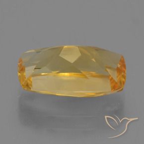 Citrino Arancio intenso-OroG naturale da 3.22 ct, Cuscino, VS