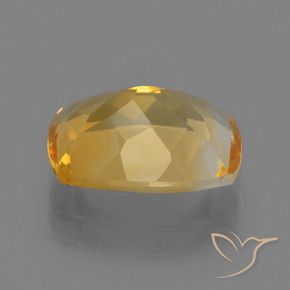 Citrino Arancio Dorato Profondo naturale da 2.95 ct, Cuscino, VVS-VS