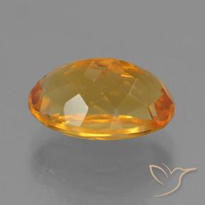 Citrino Oro naturale da 3.51 ct, Ovale, VVS-VS