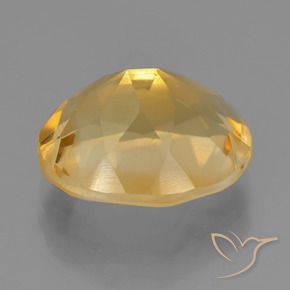 Citrino Arancio-Oro naturale da 4.47 ct, Ovale, VS