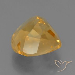 Citrino Arancio medio-chiaro-oroG naturale da 4.54 ct, Forma a pera, VS