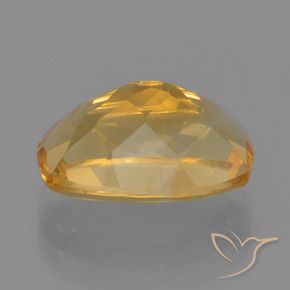 Citrino Arancio Dorato Profondo naturale da 3.32 ct, Cuscino, VVS-VS