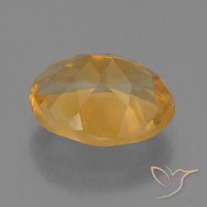 Citrino Arancio Scuro-Oro naturale da 2.56 ct, Ovale, VVS-VS