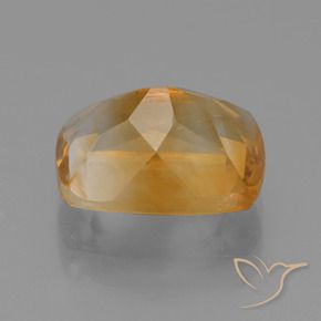 Citrino Arancio Dorato Profondo naturale da 3.12 ct, Cuscino, VS