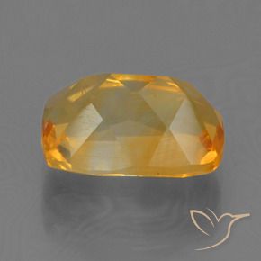 Citrino Arancio intenso-OroG naturale da 2.27 ct, Cuscino, VS