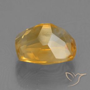Citrino Arancio Scuro-Oro naturale da 2.81 ct, Cuscino, VS