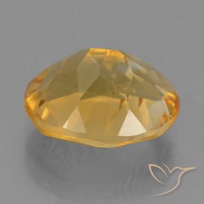 Citrino Arancio Dorato Profondo naturale da 4.71 ct, Ovale, VS-SI