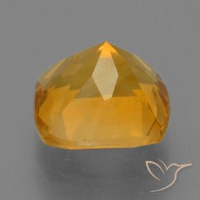 Citrino Arancio intenso-OroG naturale da 1.90 ct, Cuscino, VS