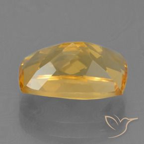 Citrino Dorato medio naturale da 2.65 ct, Cuscino, VVS-VS
