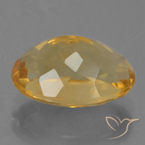 Citrino Arancio Dorato Profondo naturale da 4.11 ct, Ovale, VS