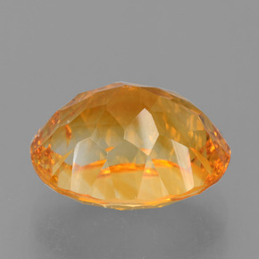 Citrino naturale oro da 5,00 ct, taglio ovale, VS