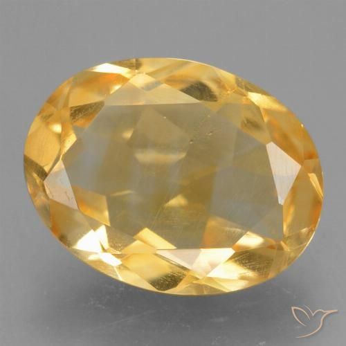 1.81ct Naturale Dorato Citrino, Ovale, VS