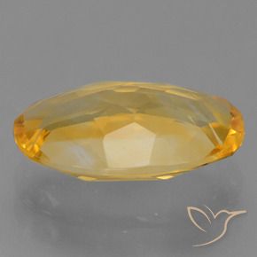 Citrino Arancio medio-chiaro-oroG naturale da 2.70 ct, Ovale, VS