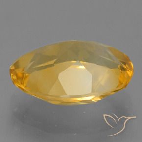 Citrino Arancio medio-chiaro-oroG naturale da 2.63 ct, Ovale, VVS-VS