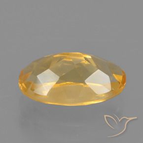 Citrino Arancio-Oro naturale da 2.13 ct, Ovale, VVS-VS