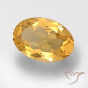Citrino Oro medio naturale da 2.41 ct, Ovale, VVS-VS