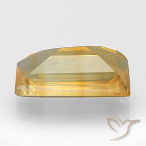 Citrino Oro brillante naturale da 3.45 ct, Taglio a baguette, VS