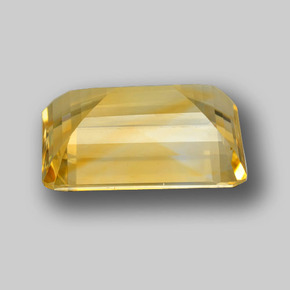 Citrino Giallo oro naturale da 9.46 ct, Taglio smeraldo, VVS-VS
