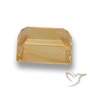 Citrino Arancio-Oro naturale da 4.89 ct, Ottagonale / Taglio smeraldo, VVS-VS